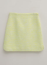 イリュージョンツイードセットアップミニスカート / (SK-4784) Illujeon Tweed Set-up Mini Skirt