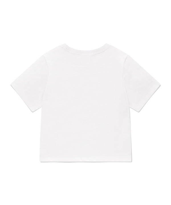 Chuck Lsb Heart Logo Regular Fit T-Shirt, White