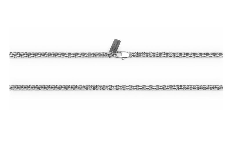 Square Round Chain Necklace [SIZE.1]