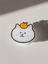 タンジェリンキャットスマホグリップ / Tangerine cat tok (Grip tok, Smart tok)