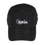 ロゴキャンプキャップ / BLACK LOGO CAMP CAP