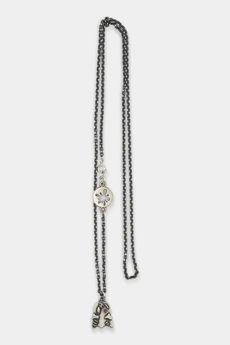 リトルゴースト ネックレス/Little ghost necklace (925 silver)