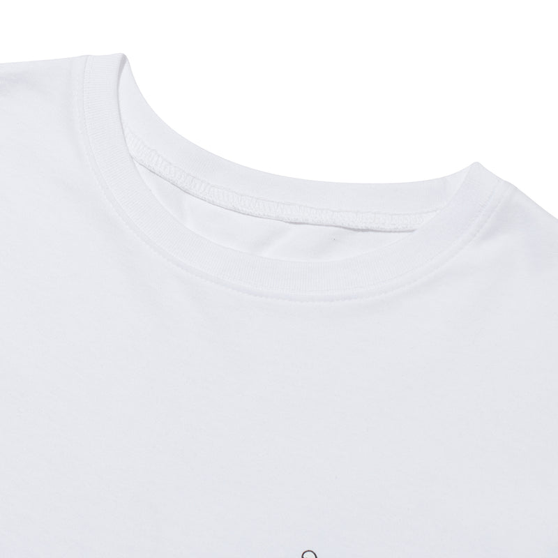 レイヤード長袖Tシャツ/22SS LAYERED LONG SLEEVE T-SHIRT WHITE (6697655402614)