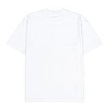 BBDボーダーグラフィッチロゴT-シャツ(白)/BBD Border Graffiti Logo T-Shirt (White)
