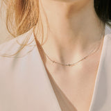 cross chain necklace (6575475327094)