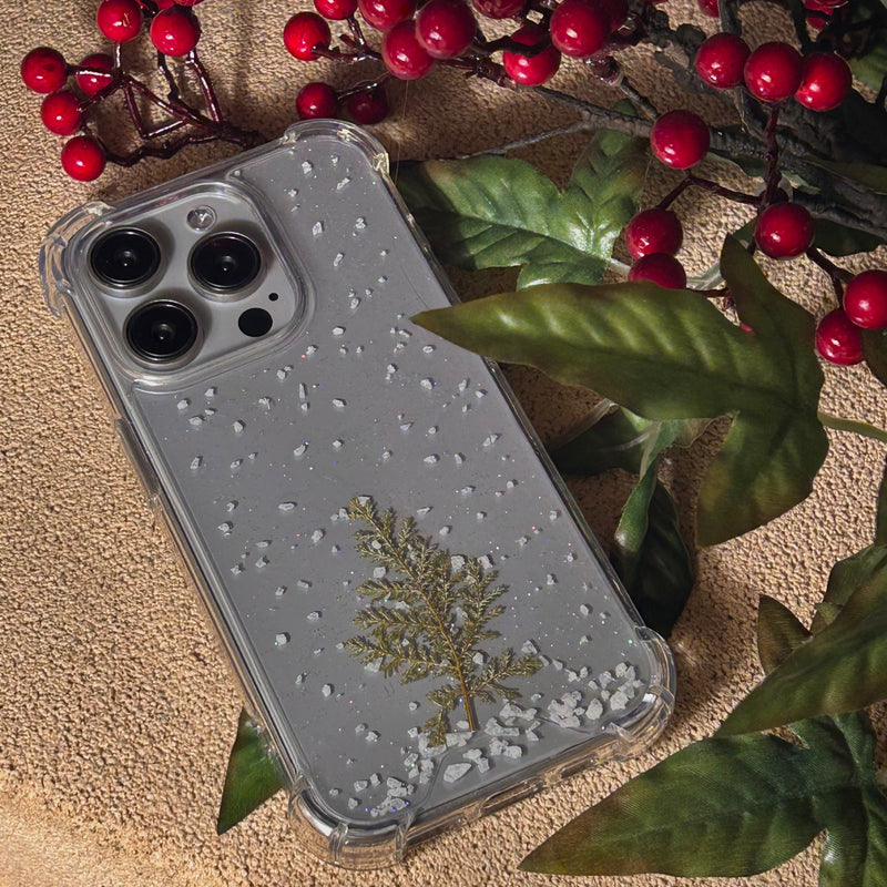 snowing day resin case
