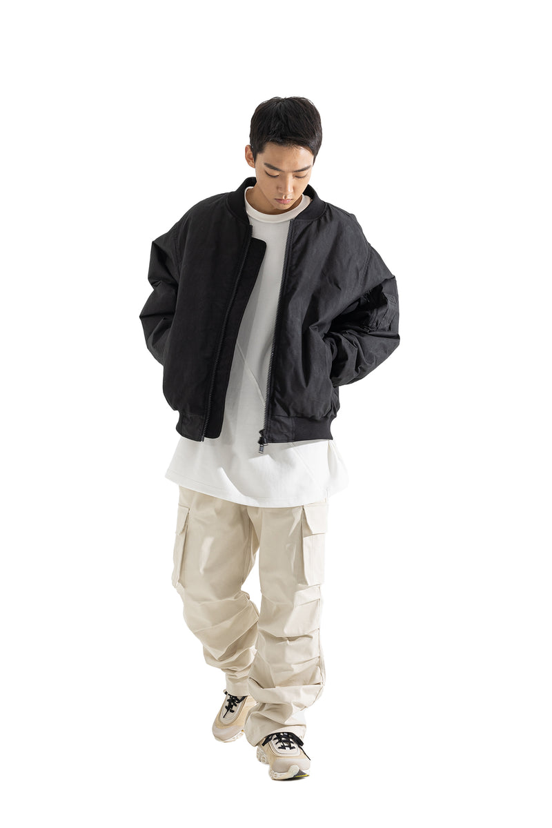 CRUMBLE WIDE CARGO PANTS MWOCP001-CR (6646416474230)