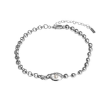 ETERNAL pearl anklet(black pearl) (4629905801334)