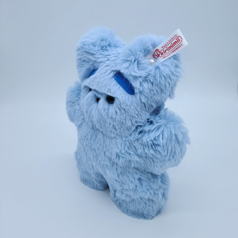 Blue Yeti Teddy bear (6658147385462)