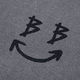 BDクラシックスマイルロゴピグメントTシャツ / BBD Classic Smile Logo Pigment T-Shirt (Gray)