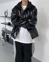 RH ペンダントエナメルレザージャケット / RH Pendant Enamel Leather Jacket (3 colors)