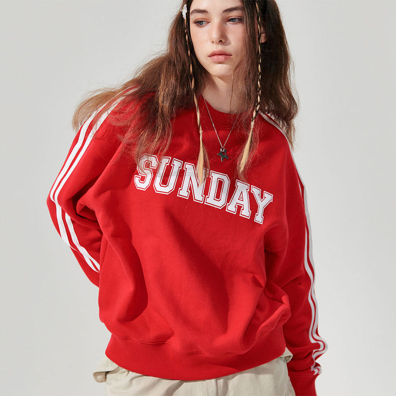 Sunday track Sweatshirt [4 Color]