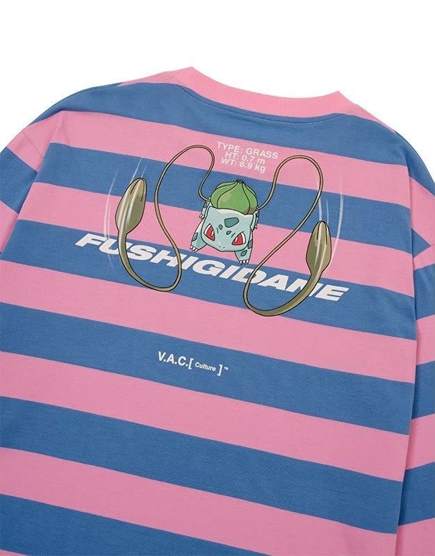 ポケモン フシギダネ ロングスリーブ Tシャツ / V.A.C. Culture Pokemon Fushigidane Long sleeve t-shirt