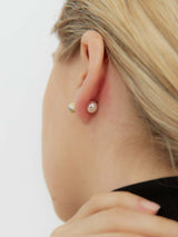 2021 PANTONE stratum pearl earring (YG) (6641915363446)