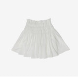 Hans ruffle banding mini skirt (6578463998070)