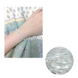 ウォータードロップジェムストーンブレスレット/Waterdrop gemstone bracelet