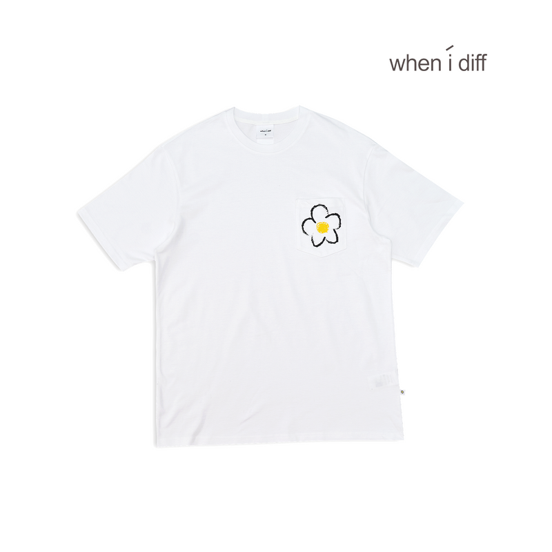 フラワーポケットTシャツ / FLOWER POCKET TEE (4512676151414)