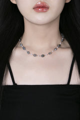 Moonstone necklace (4630228631670)