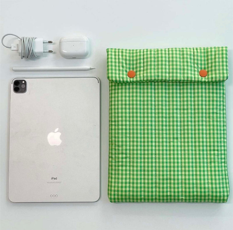 iPadポーチ / I pad pouch_Green