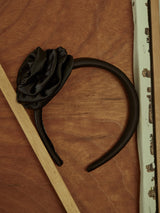 Rose satin Headband (6611835977846)