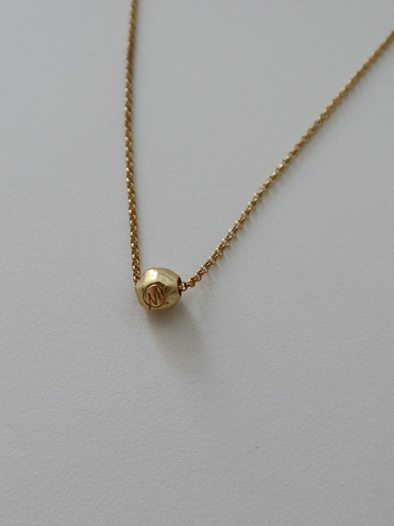 ベールネックレス / Bale necklace - gold