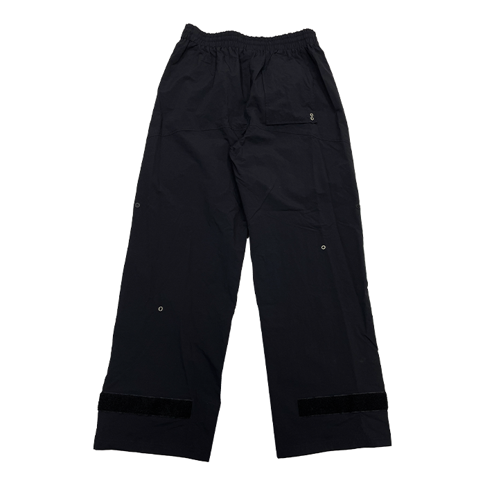 TCM ナイロンアイレットパンツ / TCM nylon eyelet pants (black)