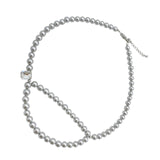 Two ways pearl necklace (6596667834486)