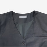 ハービッツモダンノンカラージャケット / Harbitz Modern Non-collar Jacket