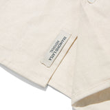 スタンダードステッチリネンシャツ/Standard Stitch Linen Shirt S78 Beige