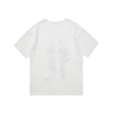 Unisex Embroidered White T-Shirts (6581954445430)