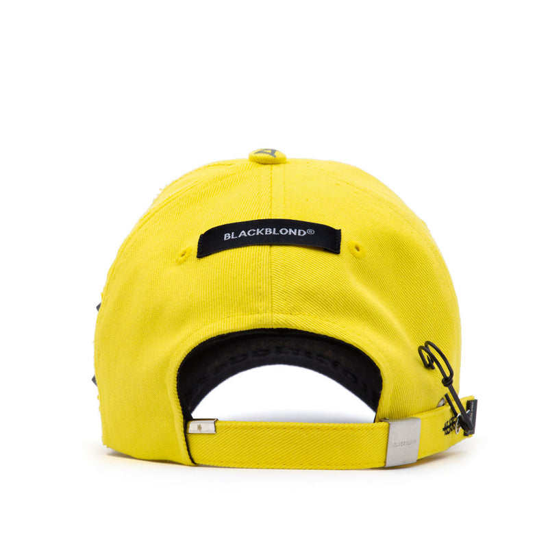 BBD Beyond Graffiti Logo Double Visor Cap (Yellow) (4647621132406)