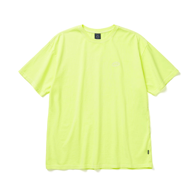 ピグメントダイTシャツ/PIGMENT DYED T-SHIRT (NEON)