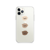 Triple haedal Jelly Case (iPhone, Galaxy) (6674269274230)