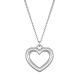 [24SP]heart frame necklace