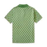 モノグラムポロシャツ/DVRK PRIVÉ MONOGRAM POLO - JADE GREEN COLOR