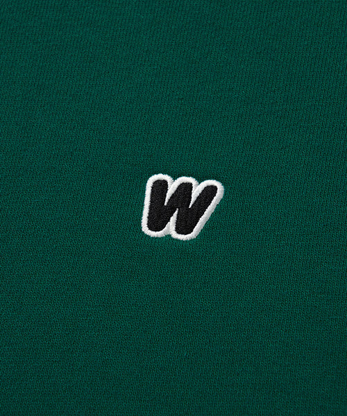 ロゴスウェットシャツ/W LOGO SWEATSHIRT (GREEN)