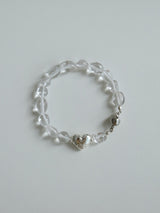 ラブぺブルクォーツブレスレット/love pebble quartz bracelet