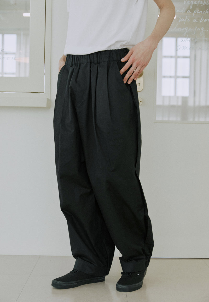 サイドバルーンパンツ / unisex side balloon pants black