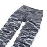 surgery yoonseul long length double jeans 'blue'