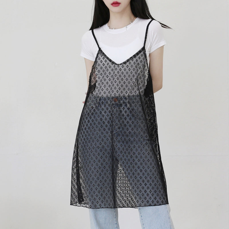 Milling lace layered dress (6566846890102)