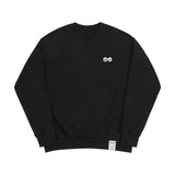 ダブルスマイル刺繡ロゴスウェットシャツ / Double Smile Embroidered Logo Sweatshirt