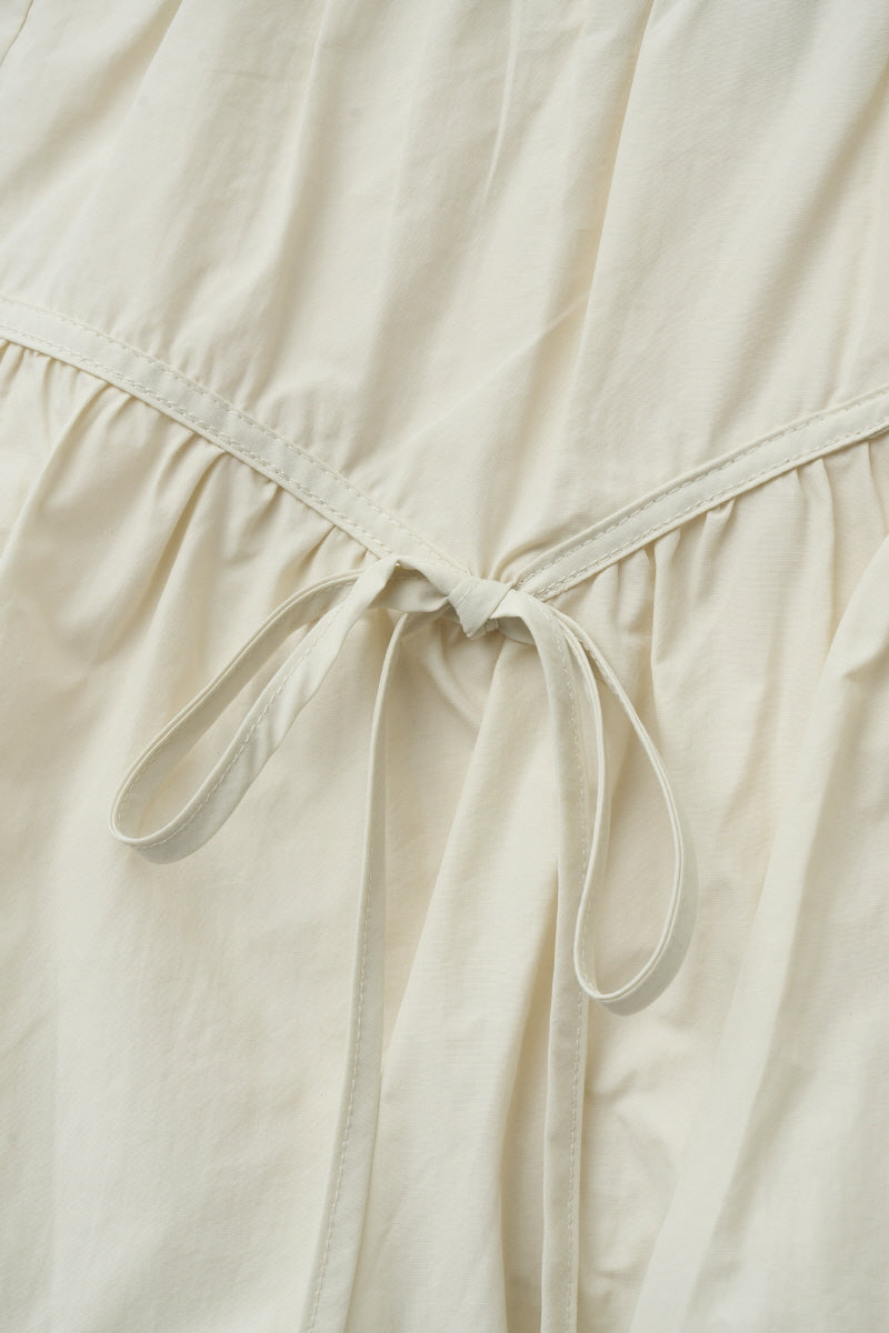 ribbon skirt (ivory)