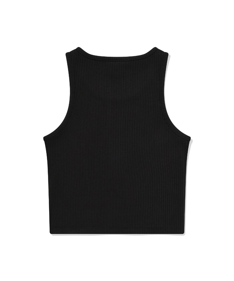 Chuck LSB Heart Logo Sleeveless T-Shirt, Black