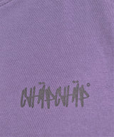 レタリングクロップTシャツ / Lettering crop tee(Purple)