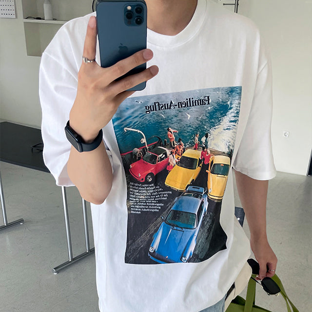 Car Digital Nayeom T-Shirt(2color) (6699494113398)
