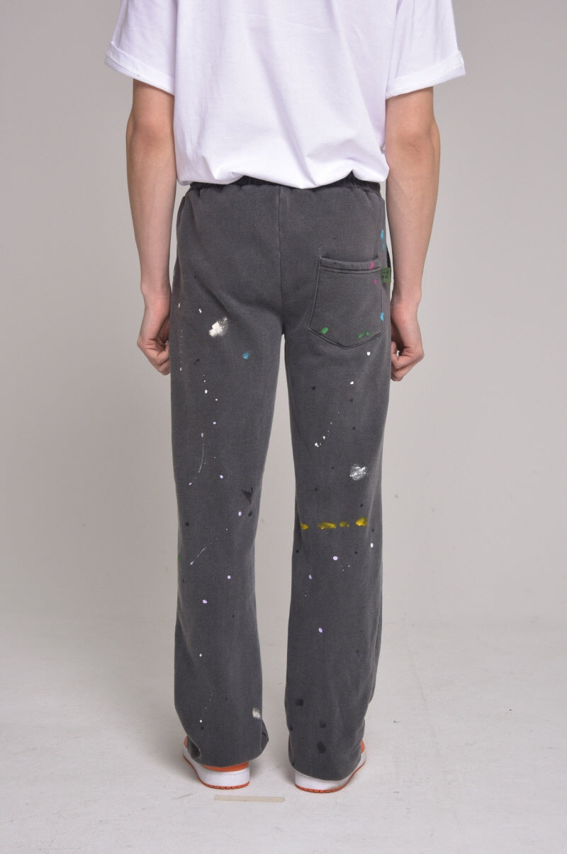 [unisex] pigment paint pants (dark grey) (6628387356790)