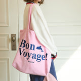 Bon voyage terry big shoulder bag