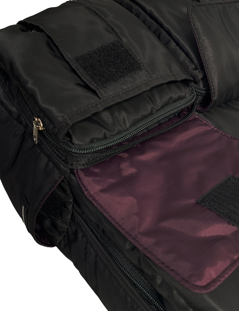 パッデッドカーゴポケットバックパック / Padded Cargo Pocket Backpack (Black)