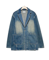 ビンテージライトデニムジャケット/Vintage Light Denim Jacket (2 color)