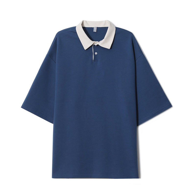 ASCLO(エジュクロ)ASCLO Mix PK Collar T Shirt